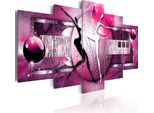 Quadri Su Tela 200X100 Cm 020101- 222 Quadro Su Tela Non Tessuta 5 Pezzi Stampa D'arte Moderna Arte Murale Xxl Decorazione Murale Design Quadro Murale Abstrakt