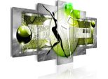 Quadri Su Tela 200X100 Cm 020101- 223 Quadro Su Tela Non Tessuta 5 Pezzi Stampa D'arte Moderna Arte Murale Xxl Decorazione Murale Design Quadro Murale Abstrakt