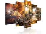 Quadri Su Tela 200X100 Cm 020113- 272 Quadro Su Tela Non Tessuta 5 Pezzi Stampa D'arte Moderna Arte Murale Xxl Decorazione Murale Design Quadro Murale Turchia