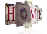 Quadri Su Tela 200X100 Cm 020110- 125 Quadro Su Tela Non Tessuta 5 Pezzi Stampa D'arte Moderna Arte Murale Xxl Decorazione Murale Design Quadro Murale Home