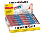 Eberhard Faber - Gomma Eberhard Faber Ef -585443 Rosso/Blu | 1 Pezzo | 40 Pezzi