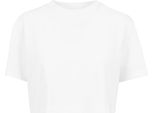 Urban Classics Donna - Top Corto Oversize Weiß - L