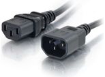 C2G 88504 Cavo Elettrico Nero Accoppiatore C13 Accoppiatore C14