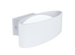 Lampada Da Parete A Led Per Esterni Eglo 98709 Chinoa IP44 10 W 1300 Lm 3000 K Alluminio