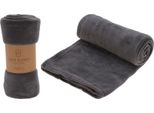 Coperta In Morbido Pile Grigio 125X150 Cm