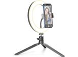 Cellularline Selfie Ring Selfie Light Selfieringk Con Telecomando Nero