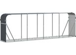Vidaxl Riparo Per Legna Da Ardere Antracite 300X45X100 Cm Acciaio Zincato