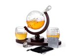 Set Regalo Per Bicchieri Da Whisky, Decanter 850ML Con Pietre Per Il Raffreddamento