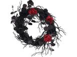 Ghirlanda Di Halloween, Ghirlanda Per Porta, Ghirlanda Per Porta D'ingresso, Ghirlanda Per Porta D'ingresso, Ghirlanda Con Ornamenti Di Halloween, Ghirlanda Con Abs
