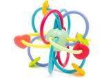 Tettarella In Plastica Siliconica Con Sonaglio Baby Mix