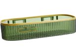 Rack Di Stoccaggio A Parete Punch Free Shower Caddy Shelf Bagno Senza Forare Rack Di Stoccaggio Per La Casa Striscia Lunga? Verde Scuro