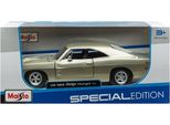 Maisto Dodge Charger R/T 1969 Argento 31256 12567