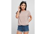 Urban Classics Donna - Top Allungato In Modal Rosa - M