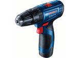 Bosch Professional Gsb 120-LI 06019G8100 Trapano Avvitatore A Batteria 12 V 2,0 Ah Li-Ion Incl. Seconda Batteria, Incl. Valigetta (06019G8100)