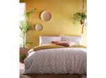 Furn - Mandala - Set Di Biancheria Da Letto RV1613 (Super King) (Grigio/Giallo Ocra)