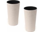 Siena Garden Fioriera Locon Set Di 2 30 Cm Bianco