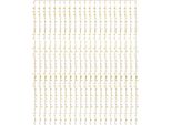 Tenda Luminosa Magichome Natale Curtain, 160X Led Bianco Caldo, 230V, 50 Hz, 8 Funzioni, Timer, Illuminazione, L-1,5 X 2 M