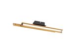 Lampada Led Da Parete E Soffitto 12W Nero Opaco Remiel 71045 Rabalux