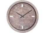 Ptmd Orologio Klok - 38X38X4 Cm - Alluminio - Oro
