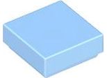 25 Pezzi Lego, Parte C. 3070 In Blu Chiaro