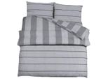 Vidaxl Set Di Biancheria Da Letto Grigio 240X220 Cm Cotone