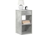 Vidaxl Comodino Con Cassetto In Cemento Grigio 35X34X66,5 Cm