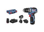 Bosch Gsr 12V-35 Fc Professional - Trapano/Avvitatore A Batteria - 2 Velocità 10 Mm - 35 N-M - 2 Batterie Ricaricabili - 12 V (