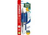 Stilografica Stabilo Easybirdy B-54410-5 Re Blu Notte/Azzurro