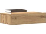 Maison Exclusive - Comodino Rovere Artigianale 60X35 Cm In Legno Multistrato