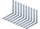 Alberts 823900 Angolo Di Trave, Stretto, Blu Galvanizzato, 150 X 150 X 40 Mm, Set Da 10