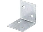 Alberts 824945 Staffa Grandangolare - Nera - Plastificata - 60 X 60 X 60 Mm, Set Da 50