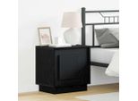 Best MöBel Comodino Nero 44 X 34,5 X 45 Cm Materiale A Base Di Legno - Comodini E Armadi CL3630427 1Pacco