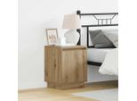 Vidaxl Comodino In Rovere Artigianale 39 X 34,5 X 50 Cm Materiale A Base Di Legno