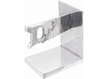Vidaxl Reggilibri 2 Pezzi Argento 11 X 14 X 17,5 Cm Alluminio