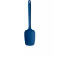 Mastrad Cucchiaio Spatola, Cucchiaio Da Cucina, Utensile Da Cucina, Silicone, Blu, 30 Cm, F10413