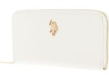 U.S. Polo Assn. Portafoglio Jones Zip Around Wallet Cream White Avorio