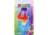 Candela Party Numero 4 Stelle