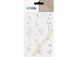 Heyda 203780967 Rubsticker Blumen Si