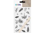 Heyda 203780938 Rubsticker Zweige Sw