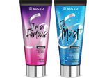 Kit Abbronzatura Hollywood: Bronzer "I'm So Famous"" E Balsamo ""So Moist"""