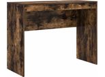Vidaxl Scrivania In Rovere Fumé 100 X 40 X 76 Cm