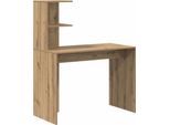 Vidaxl Scrivania In Rovere Artisan 102 X 50 X 124 Cm Materiale A Base Di Legno