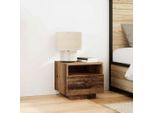 Maison Exclusive - Comodino 2 Pezzi Legno Antico 40 X 39 X 37 Cm Materiale Ligneo