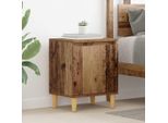 Maison Exclusive - Comodino In Legno Antico 40 X 30 X 50 Cm Materiale Ligneo