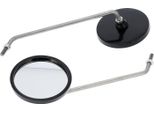 Set: 2X Specchio, Ø90Mm, Forma Originale - Per Simson S50, S51, S70, KR51/2 Schwalbe, SR50, SR80