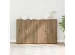Maison Exclusive - Credenza 2 Pezzi In Rovere Artigianale 60 X 31 X 70 Cm Materiale Ligneo
