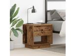 Maison Exclusive - Comodino Con Cassetti Legno Antico 45 X 34 X 44 Cm Materiale Legnoso