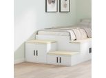 Vidaxl Mobile Da Bagno Bianco 103 X 41 X 40 Cm Materiale A Base Di Legno