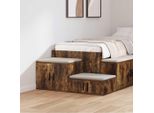 Vidaxl Mobile Da Bagno In Rovere Fumé 108 X 41 X 40 Cm Materiale In Legno