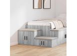 Vidaxl Mobile Da Bagno Grigio Sonoma 103 X 41 X 40 Cm Materiale A Base Di Legno